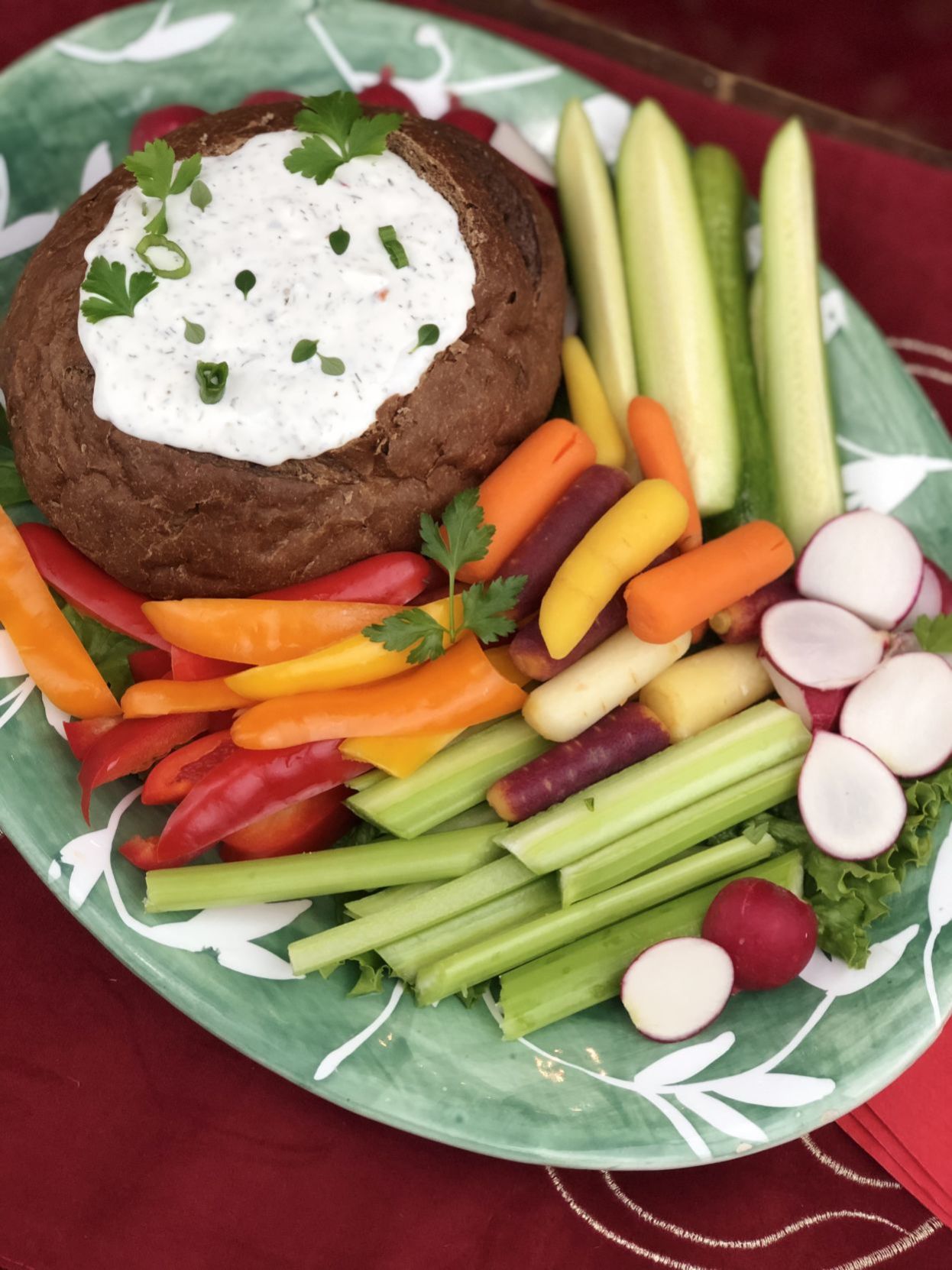 Lemon and Dill Yogurt Dip